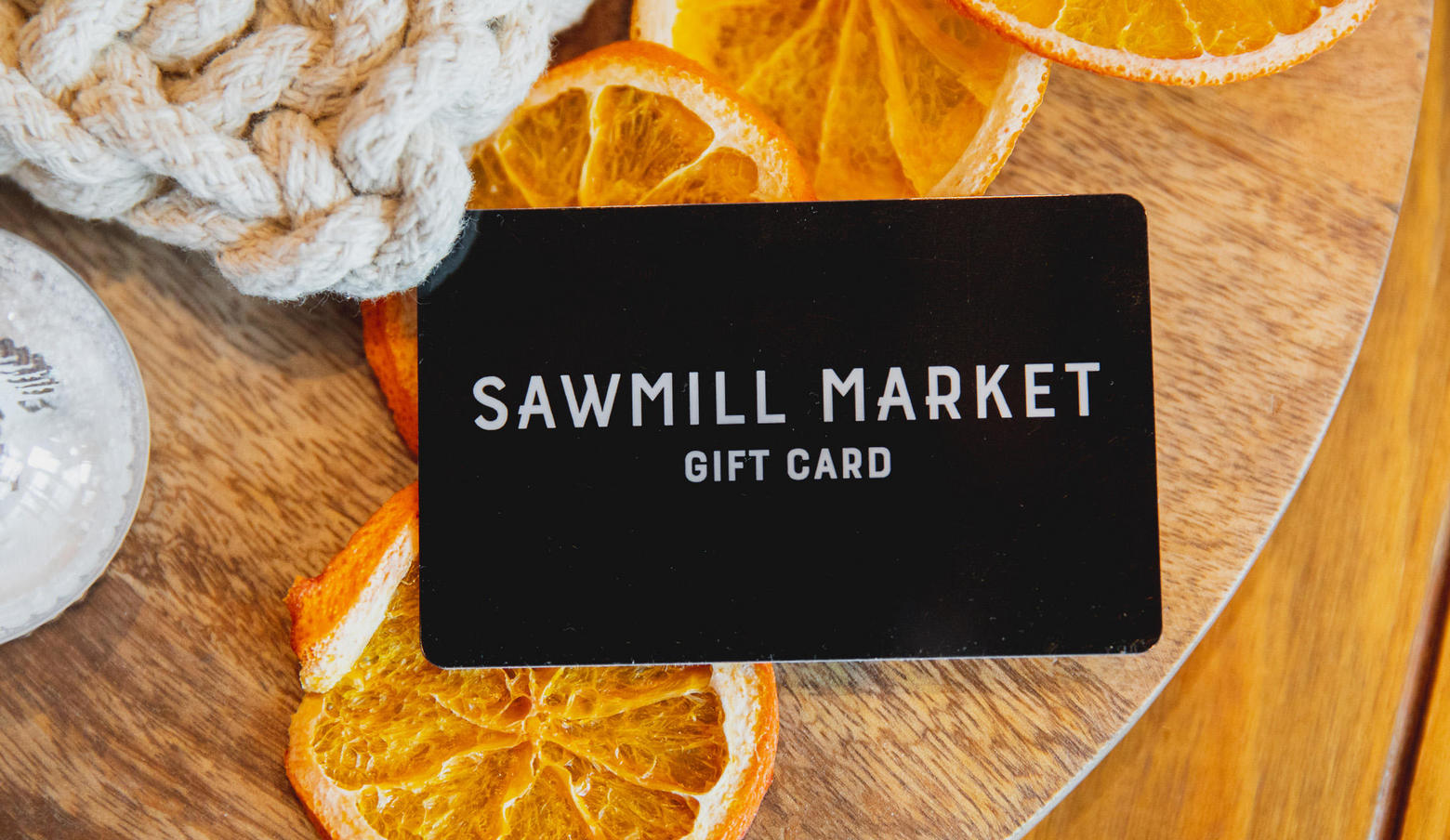 Sawmill gift card